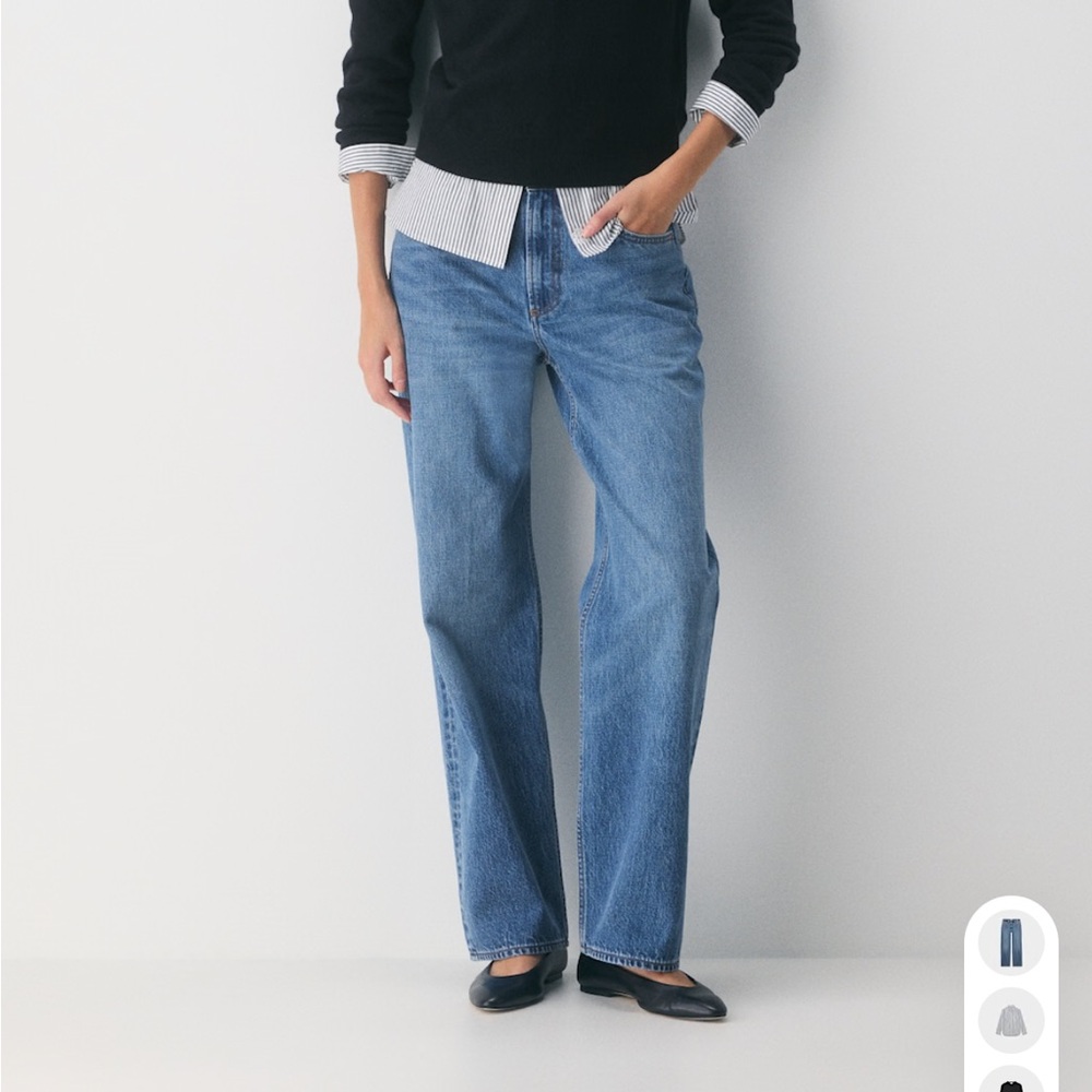 Denim Forum The ‘90s Iggy Lo-Rise Baggy Jeans- NWT